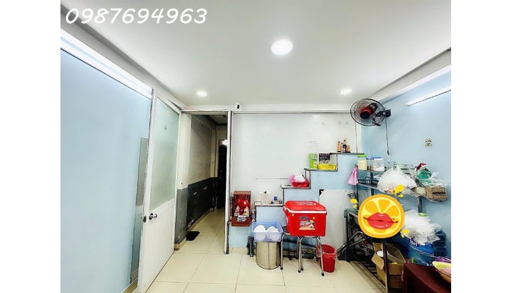 Q8 MẶT TIỀN P3 4 TẦNG, NGAY CON ĐƯỜNG SẦM UẤT GẦN CHỢ THUẬN TIỆN KD CHỈ 9T